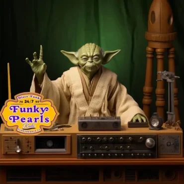 Maitre yoda mardi soir dans un studio de musique pas de pochette radio funk funky pearls