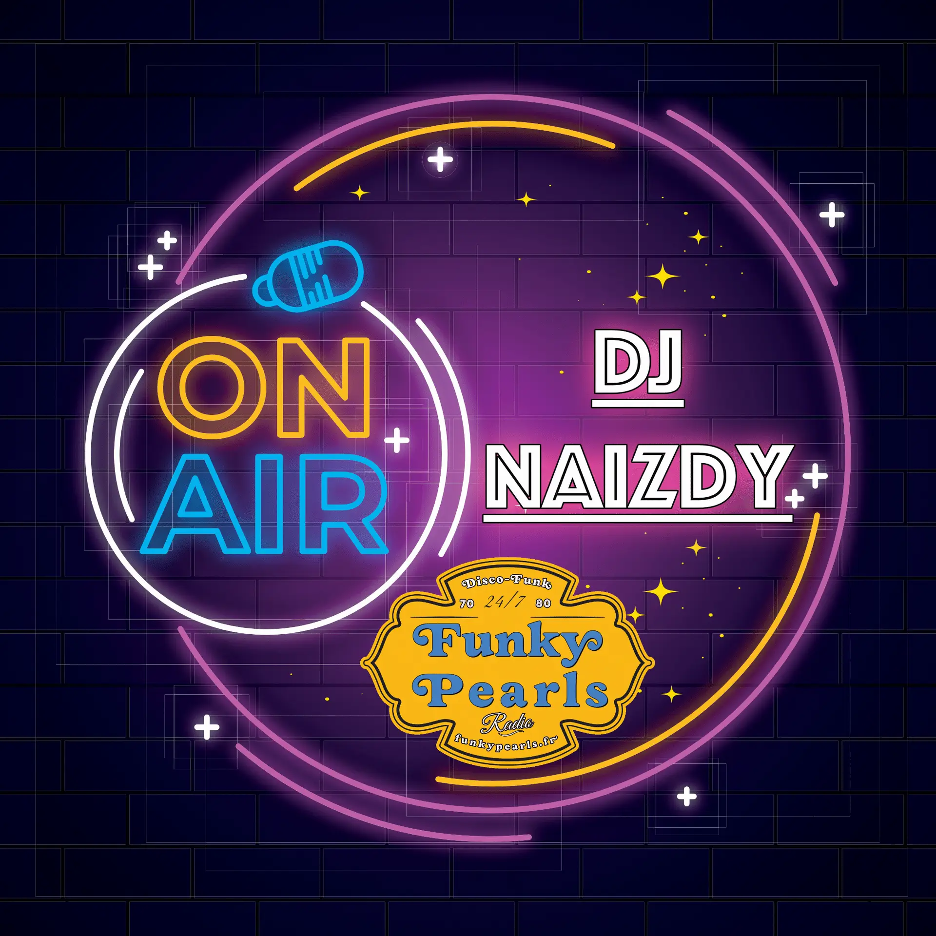 On Air DJ NAIZDY Funky Pearls Radio