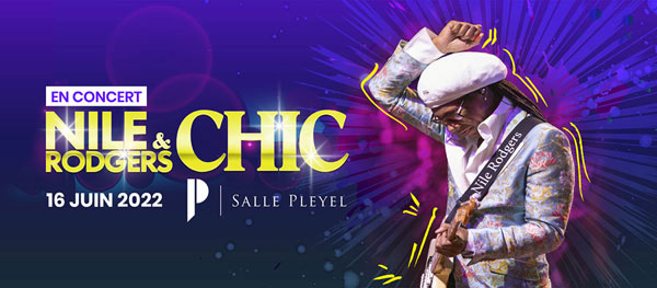 Nile Rodgers sera aux Zénith de Paris le 26 juin 2024 avec Kimberose en guest