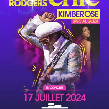 CHIC ft. Nile Rodgers et Nile Rodgers Boulogne-Billancourt