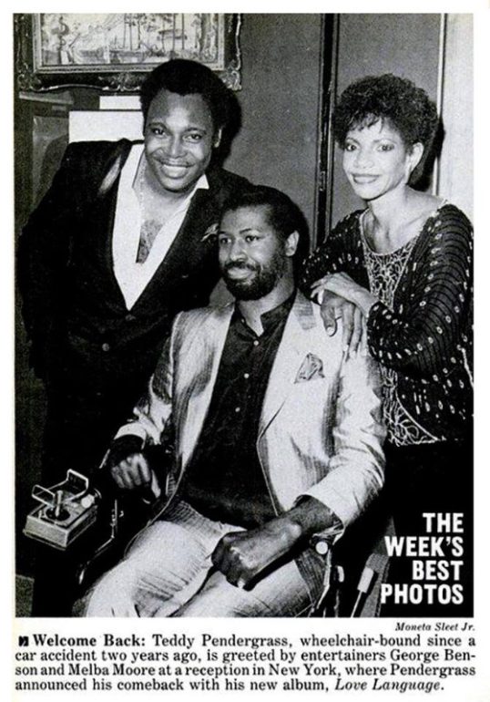 George Benson Teddy Pendergrass and Melba Moore