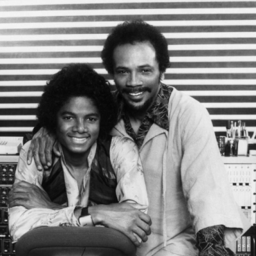 Michael Jackson and Quincy Jones