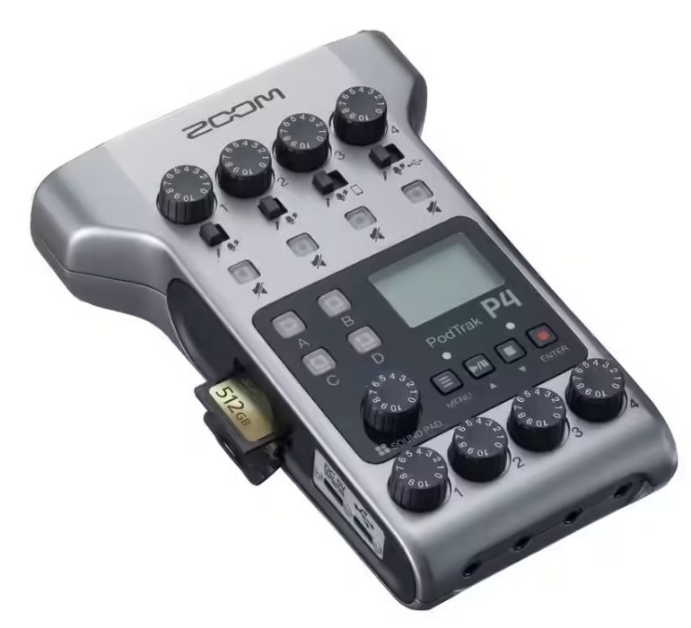 Console portable ZOOM P4 PODTRAK