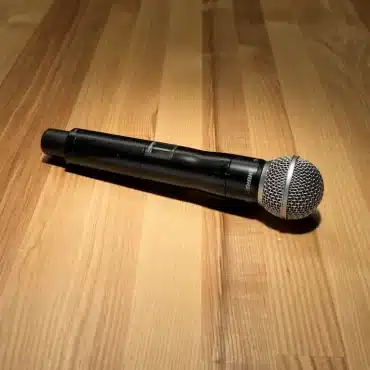 Shure cordless microphone 1997