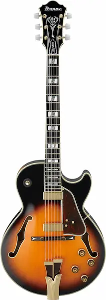 Ibanez gb10 bs brown sunburst signature george benson