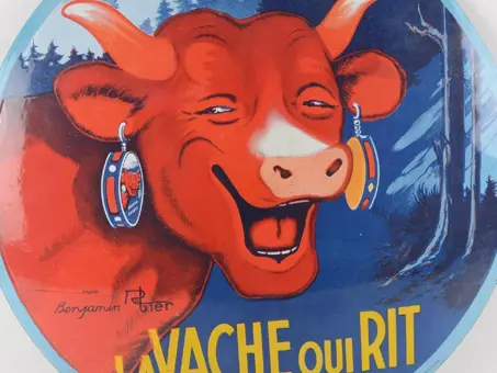 Ancienne boite La vache qui rit