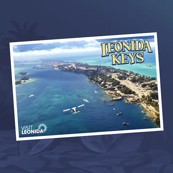 Leonida keys postcard square
