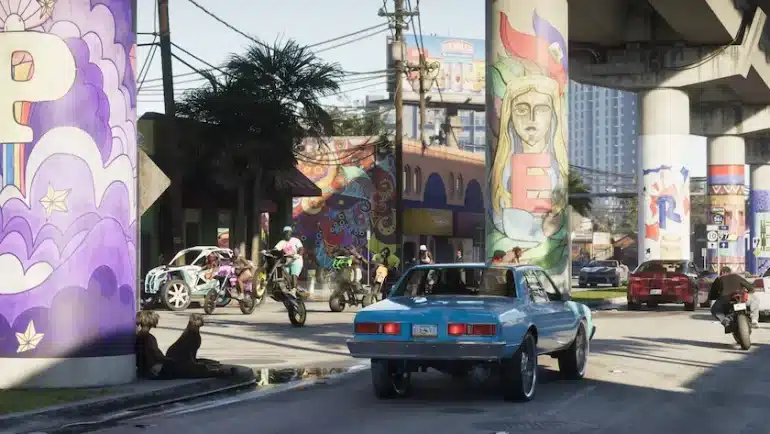 Vice city street